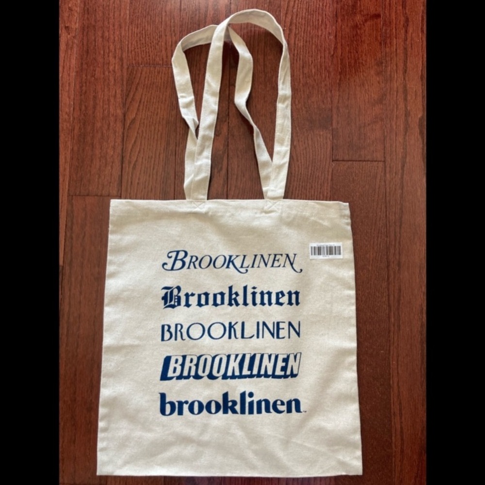NWT Brooklinen Canvas Tote Bag